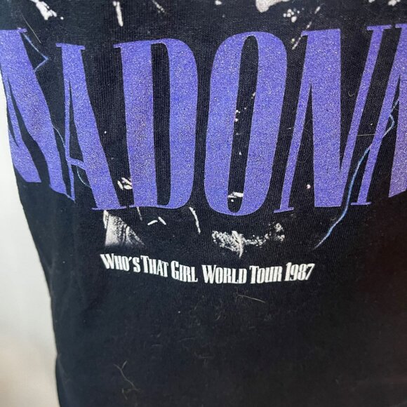 MADONNA Who's That Girl Shirt Size Small - Picture 3 of 4